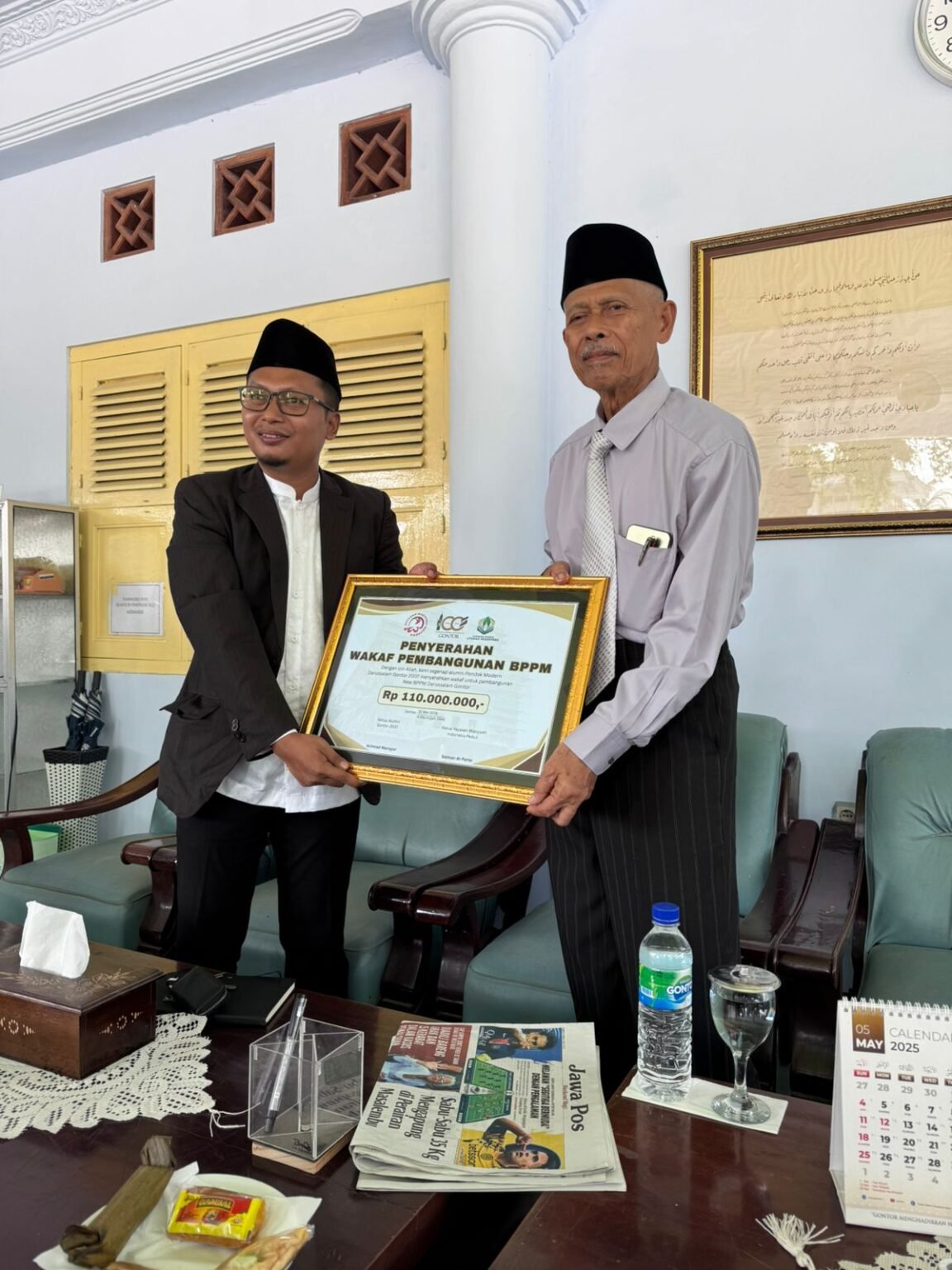 Maziyyah Salurkan Dana Wakaf untuk Pembangunan BPPM Baru di Gontor ...