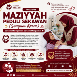 Maziyyah Peduli Sekawan (Senyum Kawan)